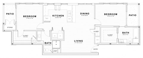 Retreat at Barton Creek B3 Floor Plan